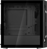 SilverStone FARA H1M Edzett üveg Számítógépház - Fekete