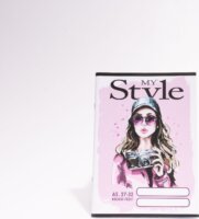 LYNX Design Style 32 lapos A5 kockás füzet többfajta