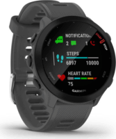 Garmin Forerunner 55 sportóra - Fekete/Szürke