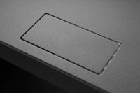 Stalflex 19" Fali rack szekrény 4U 450x230mm - Fekete