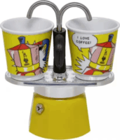 Bialetti Mini Express Lichtenstein kávéfőző - Sárga