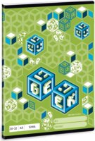 Ars Una Geek 32 lapos A5 sima füzet