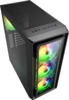 Sharkoon TK4 RGB Számítógépház - Fekete