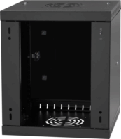 Stalflex 10" Fali rack szekrény 6U 300x292mm - Fekete