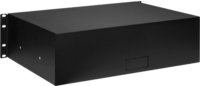 Stalflex RD19-3U-B 19" Zárható fekete rack fiók 3U - Fekete
