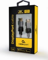 Gembird DisplayPort v1.4 - DisplayPort kábel 1.8m - Fekete
