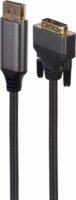 Gembird DisplayPort - DVI kábel 1.8m - Fekete