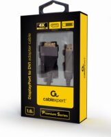 Gembird DisplayPort - DVI kábel 1.8m - Fekete