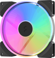 Fractal Design Prisma AL-18 PWM 180mm rendszerhűtő - Fekete (2db/csomag)