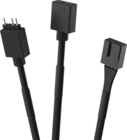 Fractal Design Prisma AL-18 PWM 180mm rendszerhűtő - Fekete (2db/csomag)