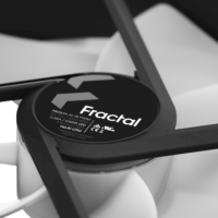 Fractal Design Prisma AL-18 PWM 180mm rendszerhűtő - Fekete (2db/csomag)