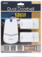 Delight 55343WH-2 Vezeték nélküli csengő - Fehér