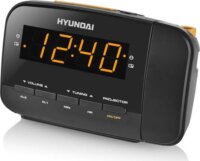 Hyundai RAC481PLLBO Rádiós ébresztő óra - Fekete