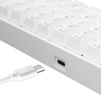 White Shark GK-2022W/R SHINOBI (Red Switch) USB Gaming Billentyűzet - Magyar