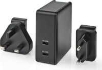 Nedis WCPD65W110BK Hálózati USB-C Töltő (65W)