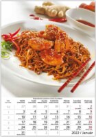 Toptimer 220 x 330 mm 2026 Fali naptár - Ételreceptek