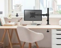 Equip 650151 13"-27" Monitor asztali tartó kar - Fekete