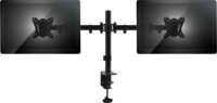 Equip 650152 13"-27 LCD TV/Monitor tartó Asztali kar - Fekete (2 kijelző)