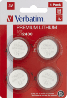 Verbatim 49534 Lítium CR2430 Gombelem (4db/csomag)