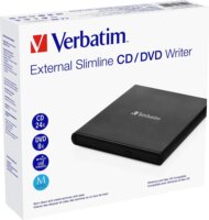 Verbatim 53504 Külső USB DVD író - Fekete