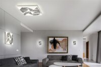 TRIO 674816005 Trinity 4000lm mennyezeti LED lámpa - Szálcsiszolt Alu