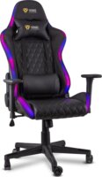 Yenkee Stardust RGB LED Gamer szék távirányítóval - Fekete