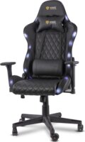 Yenkee Stardust RGB LED Gamer szék távirányítóval - Fekete