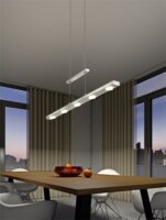 TRIO 379190707 Lacal 350lm függesztett LED lámpa - Nikkel