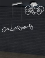 TRIO 370910606 Olympus 450lm függesztett LED lámpa - Króm