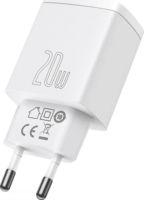 Baseus Compact USB Type-C Gyorstöltő adapter - Fehér (20W)