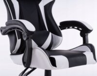 Remus Remi Gamer szék - Fekete/Fehér