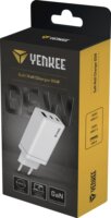 Yenkee YAC 2065 Hálózati USB A / 2xUSB C töltőadapter (3.3-20V / 3-5A)