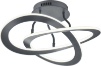 TRIO 621710142 Oakland 4400lm mennyezeti LED lámpatest - Antracit