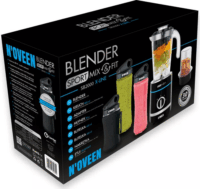 N'oveen Sport Mix & Fit SB2000 X-LINE Turmixgép - Fekete