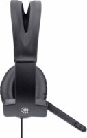 Manhattan 179874 Mono USB Headset Fekete
