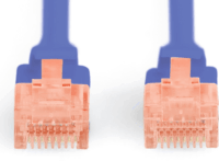 Digitus U/UTP CAT6 Patch kábel 3m Kék