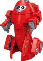 Dínómorfer Stegosaurus figura - Piros