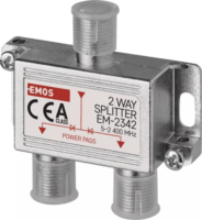 Emos J0102 EM2342 2 utas antenna elosztó