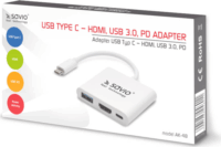 Savio AK-48 USB 3.0 HUB (3 port)