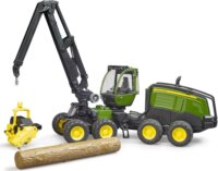 Bruder John Deere 1270G Traktor (1:16) - Fekete/zöld