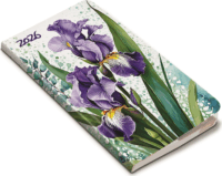 Realsystem Flexi 165 x 90mm 2026 Zsebnaptár - Floral