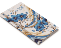 Realsystem Picture 165 x 90mm 2026 Zsebnaptár - Kék virág