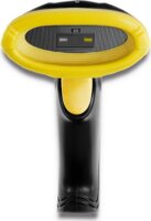 Qoltec 50867 Kézi vonalkódolvasó - Sárga/Fekete