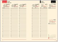 Realsystem PrémiumA B6 2023 Zsebnaptár - Zöld