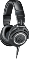 Audio-Technica ATH-M50X Fejhallgató - Fekete