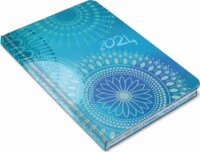 Realsystem Fiestina B6 2024 Zsebnaptár - Mandala
