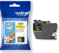 Brother LC-421Y Eredeti Tintapatron Sárga