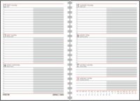 Realsystem SP1 A5 2023 Heti naptár - Tea