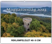 Realsystem Magyarország 460X320mm 2023 Falinaptár
