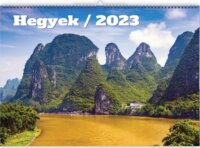 Realsystem Hegyek 460 x 320mm 2023 Falinaptár
